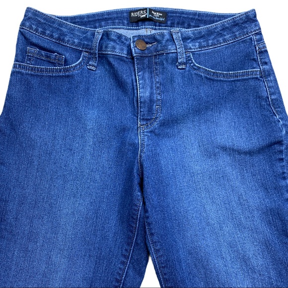 Rider by Lee Midrise Capri Jean Shorts Size 6M 💚 SALE!! - Picture 3 of 6